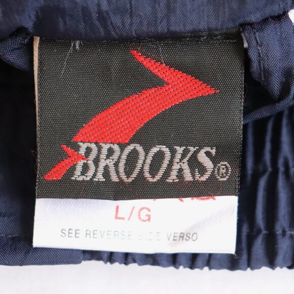 Vintage 1999 Brooks Windbreaker Navy/White NOS Canada Games Large - Picture 10 of 12